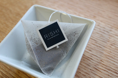 Rishi Sachets (Tea Bags) are Free from Plastics and Petroleum