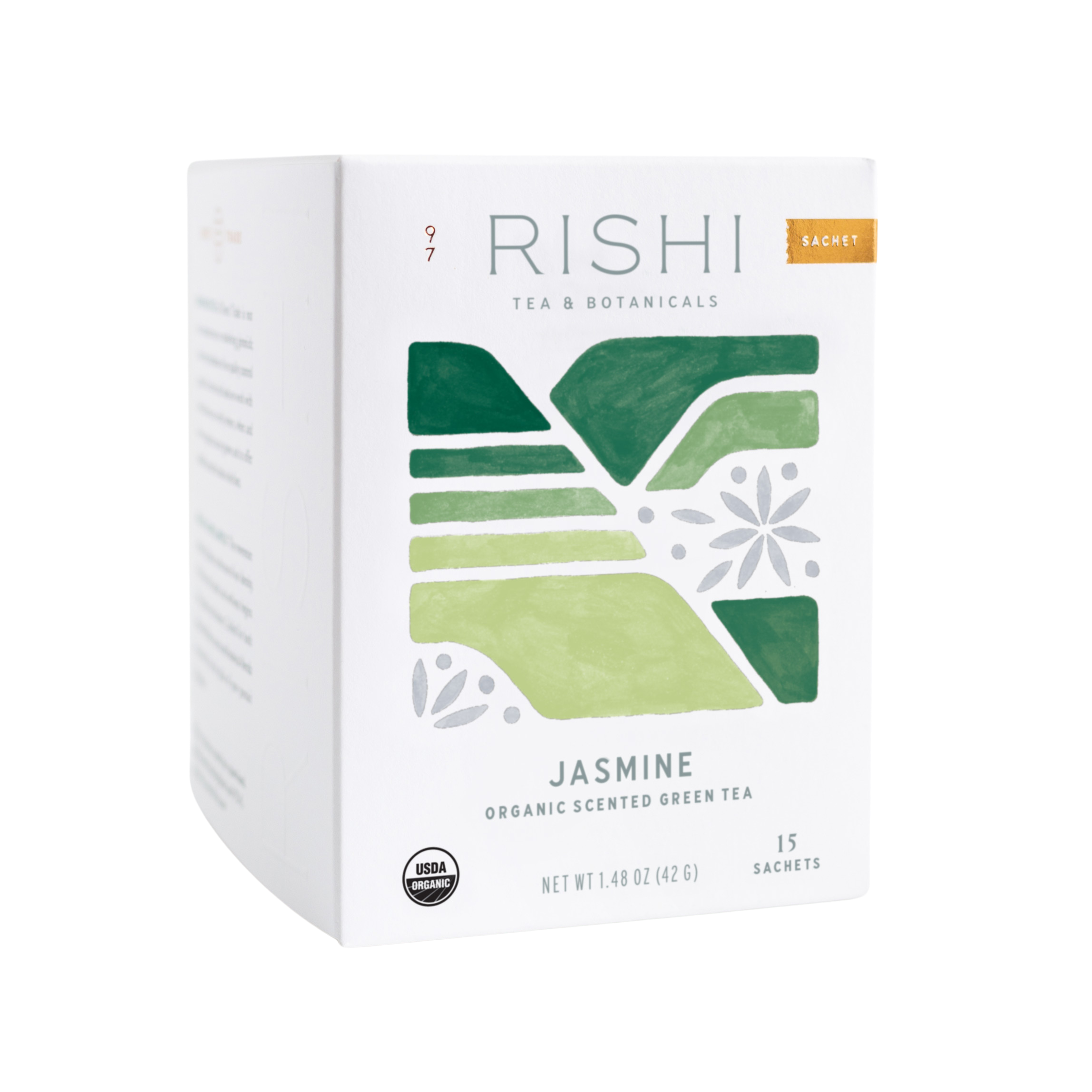 Rishi Tea | Jasmine Green Tea | 15ct Box | Individually Wrapped