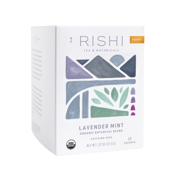 Rishi Tea | Lavender Mint | 15ct Box | Individually Wrapped
