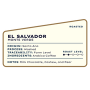 El Salvador Monte Verde
